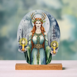 Brigid Imbolc Chandlemas Forest Celtic Wiccan