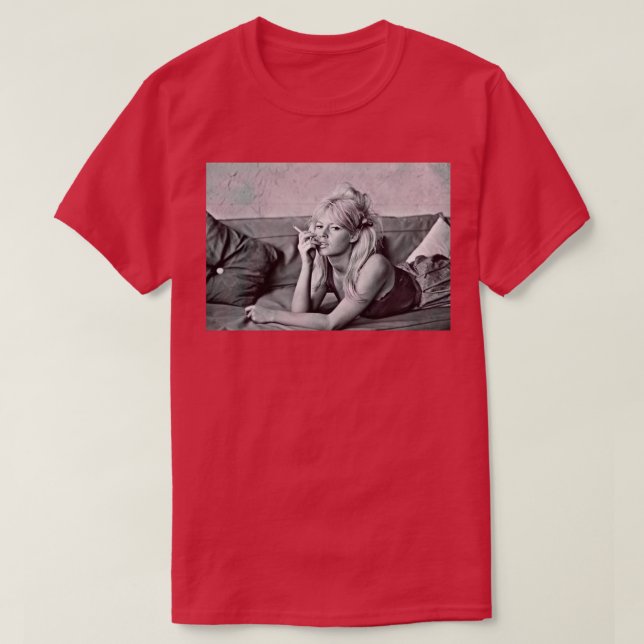Brigitte Bardot, französische Schauspielerin 1 T-Shirt (Design vorne)