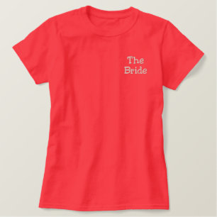Brikettiertes Polo-Shirt Besticktes T-Shirt