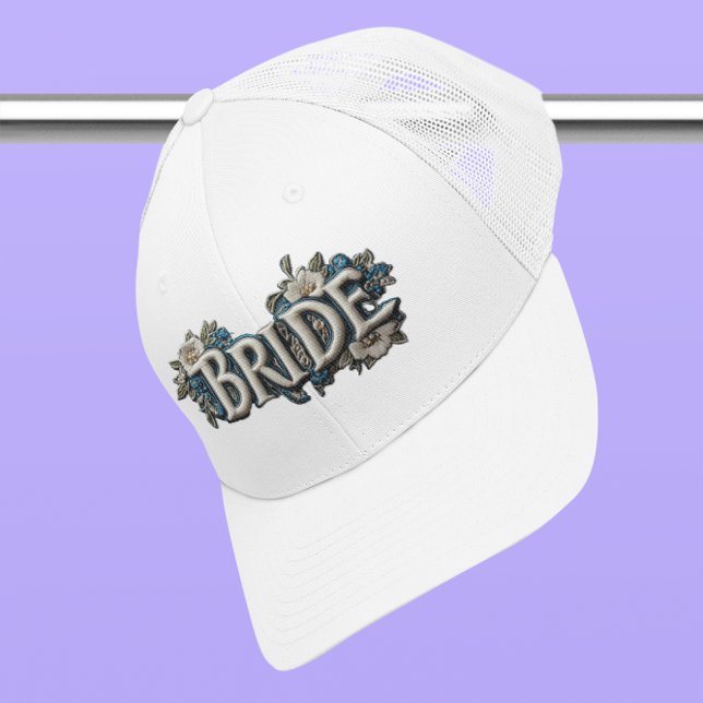 Briketts bestickte Imitate Blumenpflaster Truckerkappe (Von Creator hochgeladen)