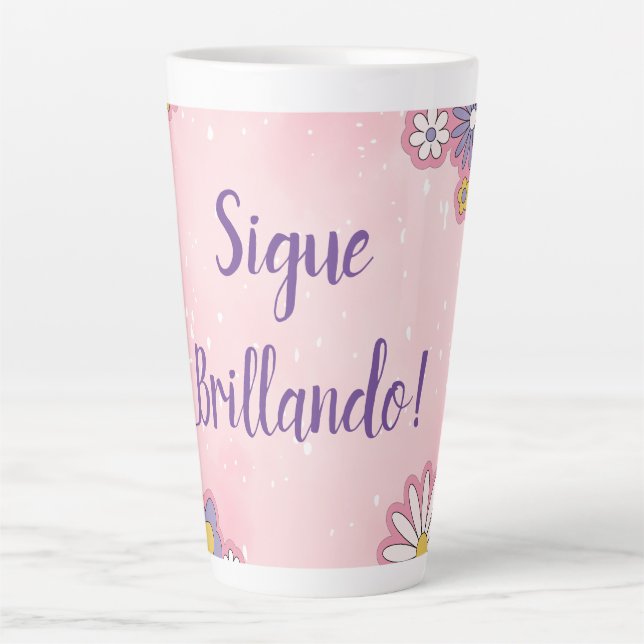 Brillando Latte Tasse (Vorderseite)