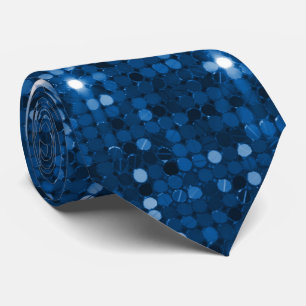 Brillant Cravate Bleu Étincelle Pour Toutes Les Oc