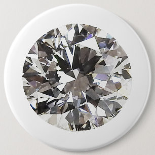 Brillant Round Diamond Button