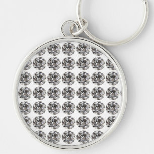 Brillant Round Diamond Schlüsselanhänger