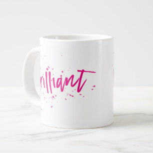 Brillant! Viel Farbe. Jumbo-Tasse