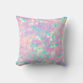 brillante lila-rosa Opal Kissen