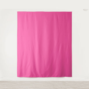 Brillante Rose (Vollfarbe) Wandteppich