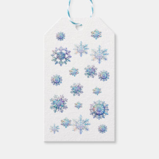 Brillante Schneeflocke Geschenkanhänger