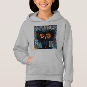 Brillante und kluge Eule Hoodie