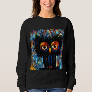 Brillante und kluge Eule Sweatshirt
