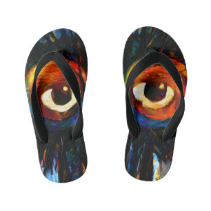 Brillante und kluge Schale Flip Flops