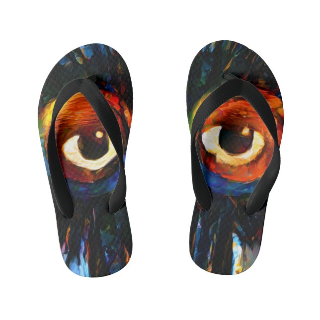 Brillante und kluge Schale Flip Flops (Fußbett)