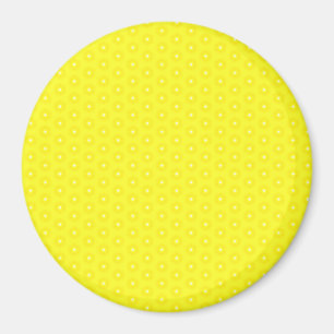 Brillante Zitronengelbe Sonnenscheinsterne Muster Magnet