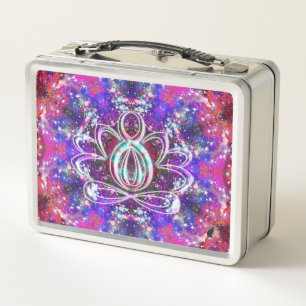 Brillanz Zen Lotus Metall Brotdose