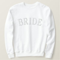 Brille besticktes Sweatshirt
