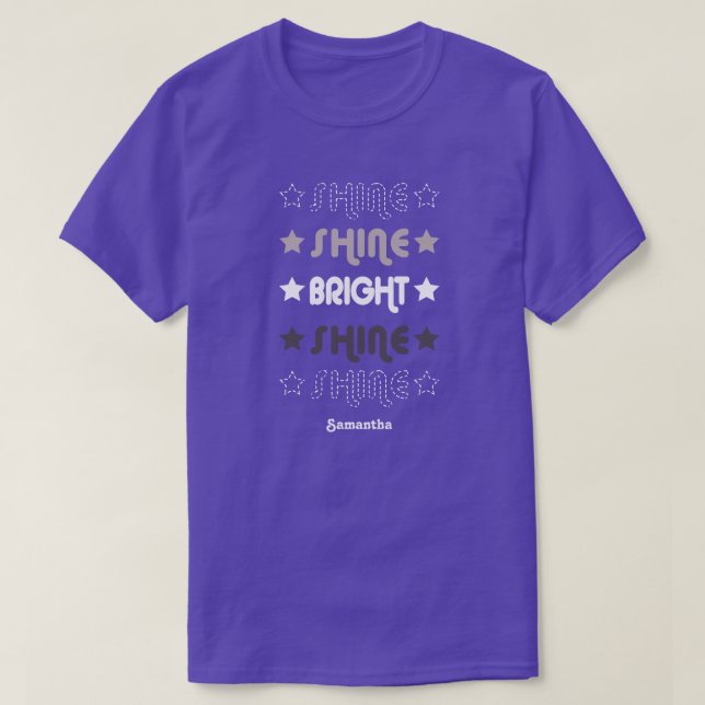 Brille. Brille. Lumineux. Brille. Brille. T-shirts (Design devant)
