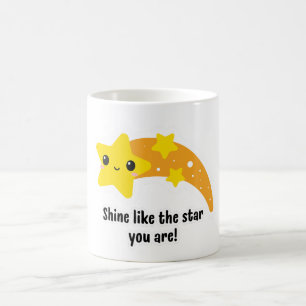 Brille Comme L'Étoile Que Tu Es ! Cute Star Mug