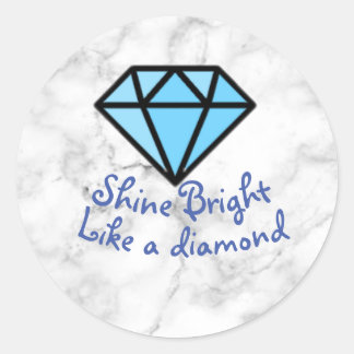 Brille comme un Sticker Diamond