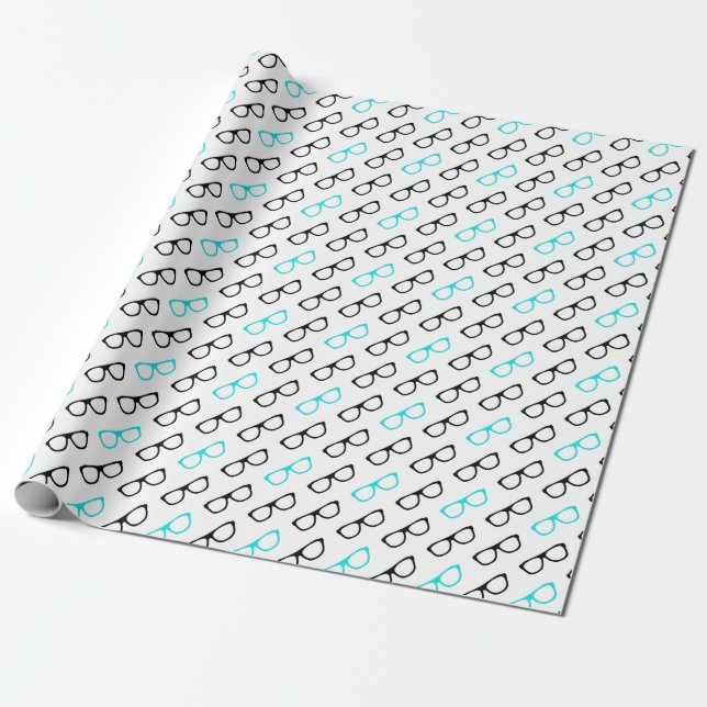 Brille Geschenkpapier (Ungerollt)