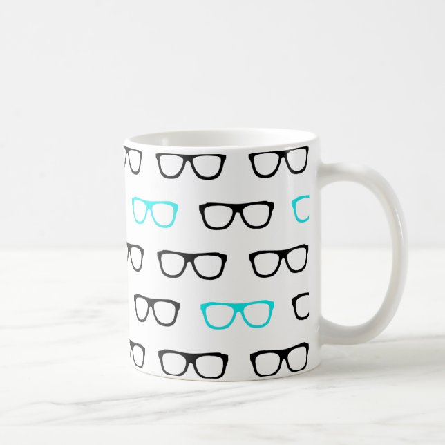 Brille Kaffeetasse (Rechts)