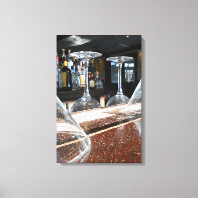 Brille Leinwanddruck (Vorderseite)