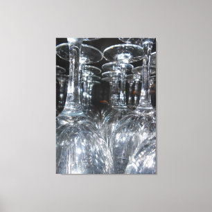 Brille Leinwanddruck