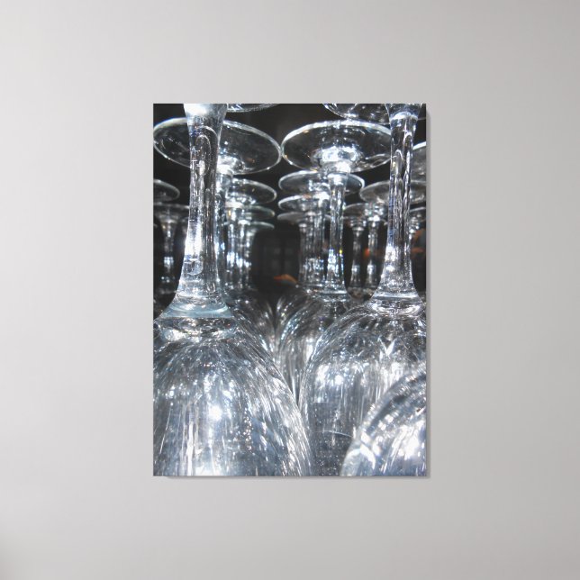 Brille Leinwanddruck (Vorderseite)