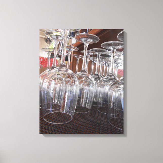Brille Leinwanddruck (Vorderseite)