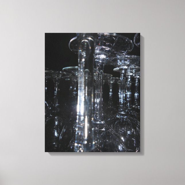 Brille Leinwanddruck (Vorderseite)