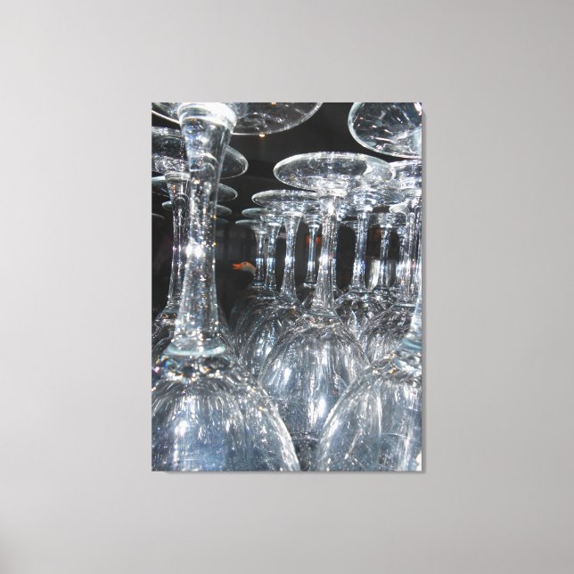 Brille Leinwanddruck (Vorderseite)