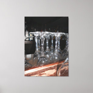 Brille Leinwanddruck