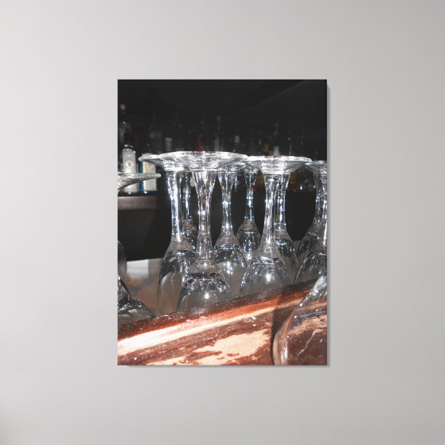 Brille Leinwanddruck (Vorderseite)