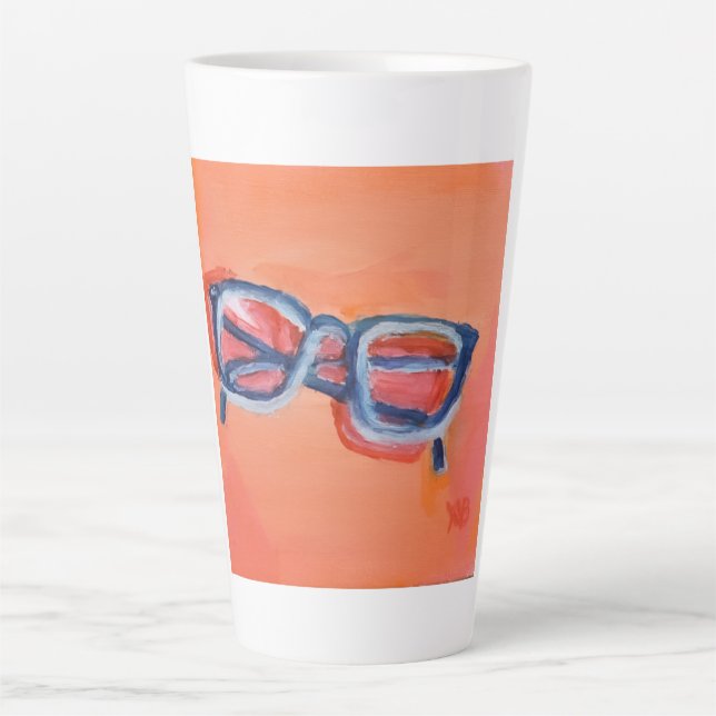 Brille Milchtasse (Vorderseite)