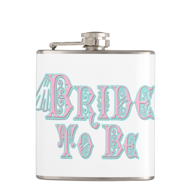 Brille mit Schleier, Rosa und Aquamariner Art Flachmann (Vorderseite)