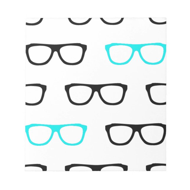 Brille Notizblock (Vorderseite)