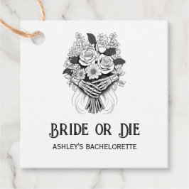 Brille oder Die Halloween-Junggeselinnen-Abschied Geschenkanhänger