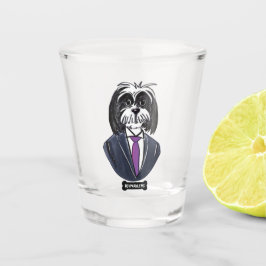Brille Schnapsglas