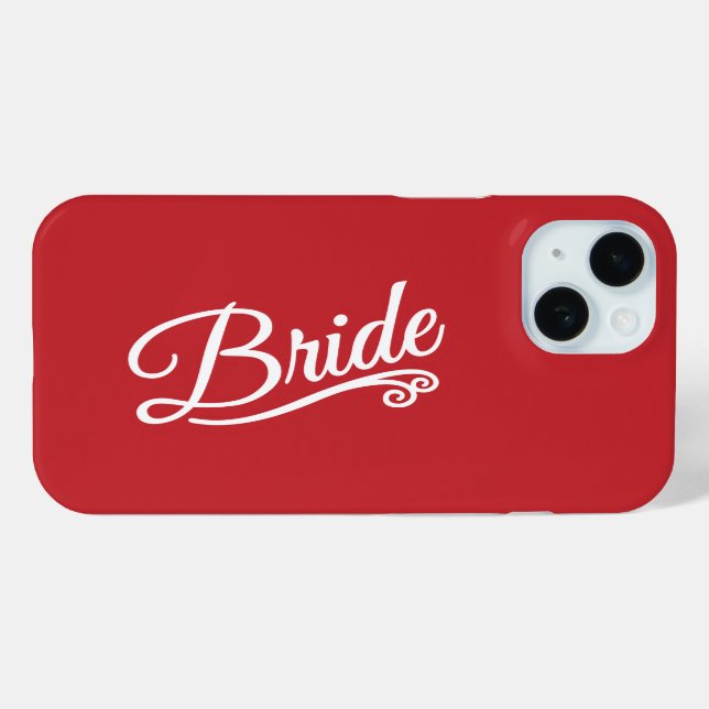 Brille weiß auf rot Case-Mate iPhone hülle (Rückseite (Horizontal))