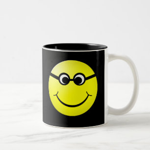 Brillen Zweifarbige Tasse