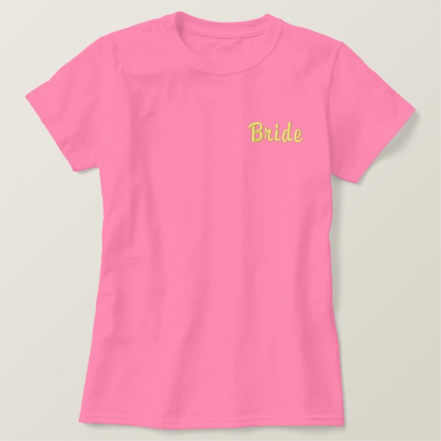 Brillenbesticktes Shirt (Design vorne)