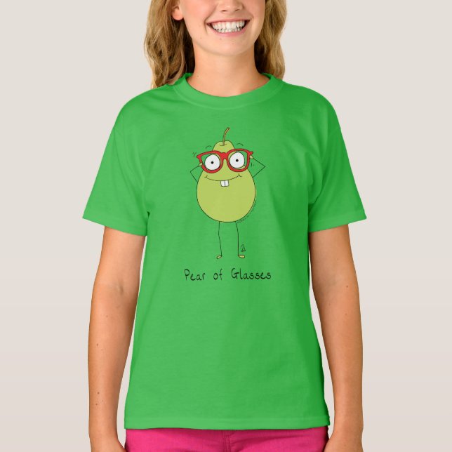 Brillenbirne Funny Optometrist T-Shirt (Vorderseite)