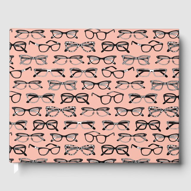 Brillengläser, Brille, Brille, Brille Gästebuch (Vorderseite)