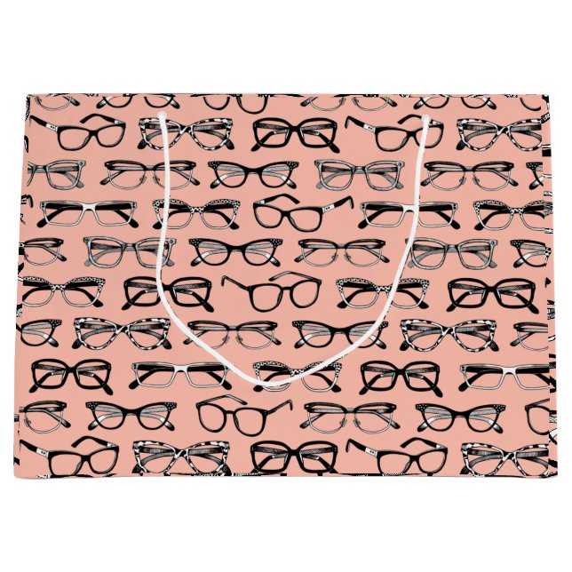 Brillengläser, Brille, Brille, Brille Große Geschenktüte (Vorderseite)