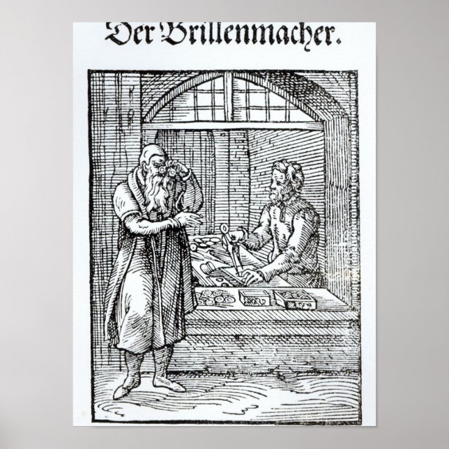 Brillenmacher Poster (Vorne)