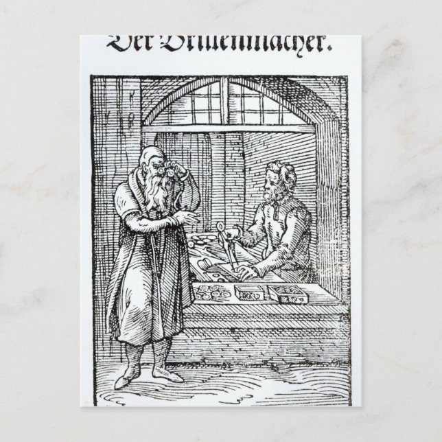 Brillenmacher Postkarte (Vorderseite)