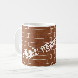 Brillenwand Kaffeemaschine mit Tasse für kundenspe