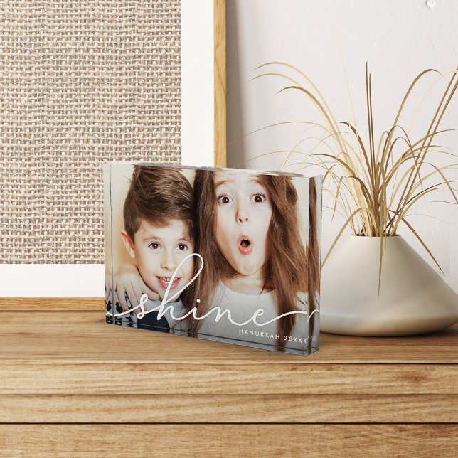 Briller | Bloc photo Hanoukka (Créateur téléchargé)