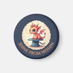 Briller de l'intérieur - Magnet Dragon mignon