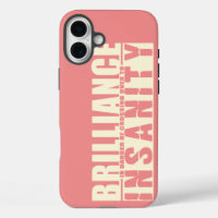 BRILLIANCE CONTRE INSANITÉ coque iphone personnali