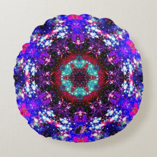 Brilliance Stellar Kaleid Rundkissen Rundes Kissen